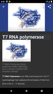 Molecular biology android App screenshot 1