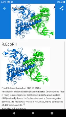 Molecular biology android App screenshot 3